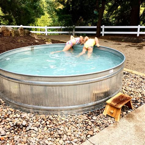 Extra large stock tank - Next, determine how big a stock tank pool you need. Photo: Airbnb.com. Tanks can range from 2 to 10 feet in length and width for square or rectangular tanks, and 2 to 10 feet in diameter for round ...